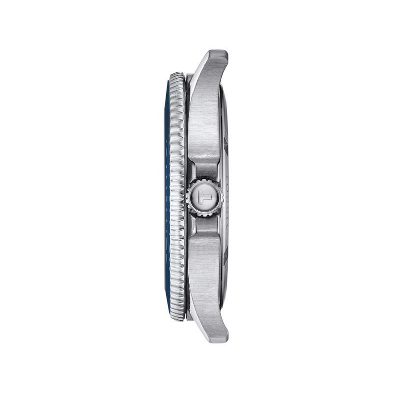 Montre TISSOT T-SPORT SEASTAR 1000 mixte cadran bleu bracelet acier inoxydable - vue 2