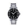 Montre TISSOT T-SPORT SEASTAR 1000 mixte cadran noir bracelet acier inoxydable - vue V1