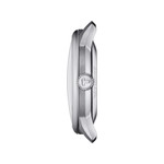 Montre TISSOT t-classic mixte automatique bracelet acier gris - vue 2