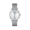 Montre TISSOT T-CLASSIC EVERYTIME femme cadran gris bracelet acier inoxydable - vue V1