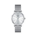 Montre TISSOT T-CLASSIC EVERYTIME femme cadran gris bracelet acier inoxydable - vue 1