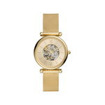 Montre FOSSIL Carlie femme bracelet acier doré - vue 1