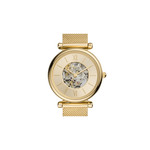 Montre FOSSIL Carlie femme bracelet acier doré - vue D2