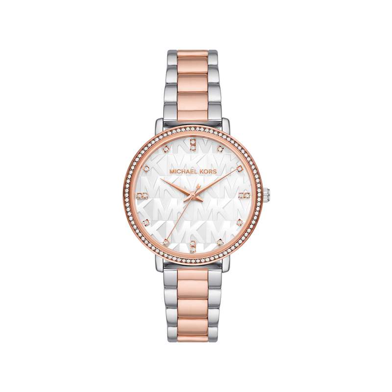Montre MICHAEL KORS pyper femme bracelet métal bicolore - vue 1
