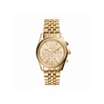 Montre MICHAEL KORS Lexington femme bracelet acier doré - vue 1