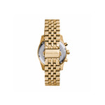Montre MICHAEL KORS Lexington femme bracelet acier doré - vue 3