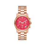 Montre MICHAEL KORS Runway femme  doré rose - vue 1