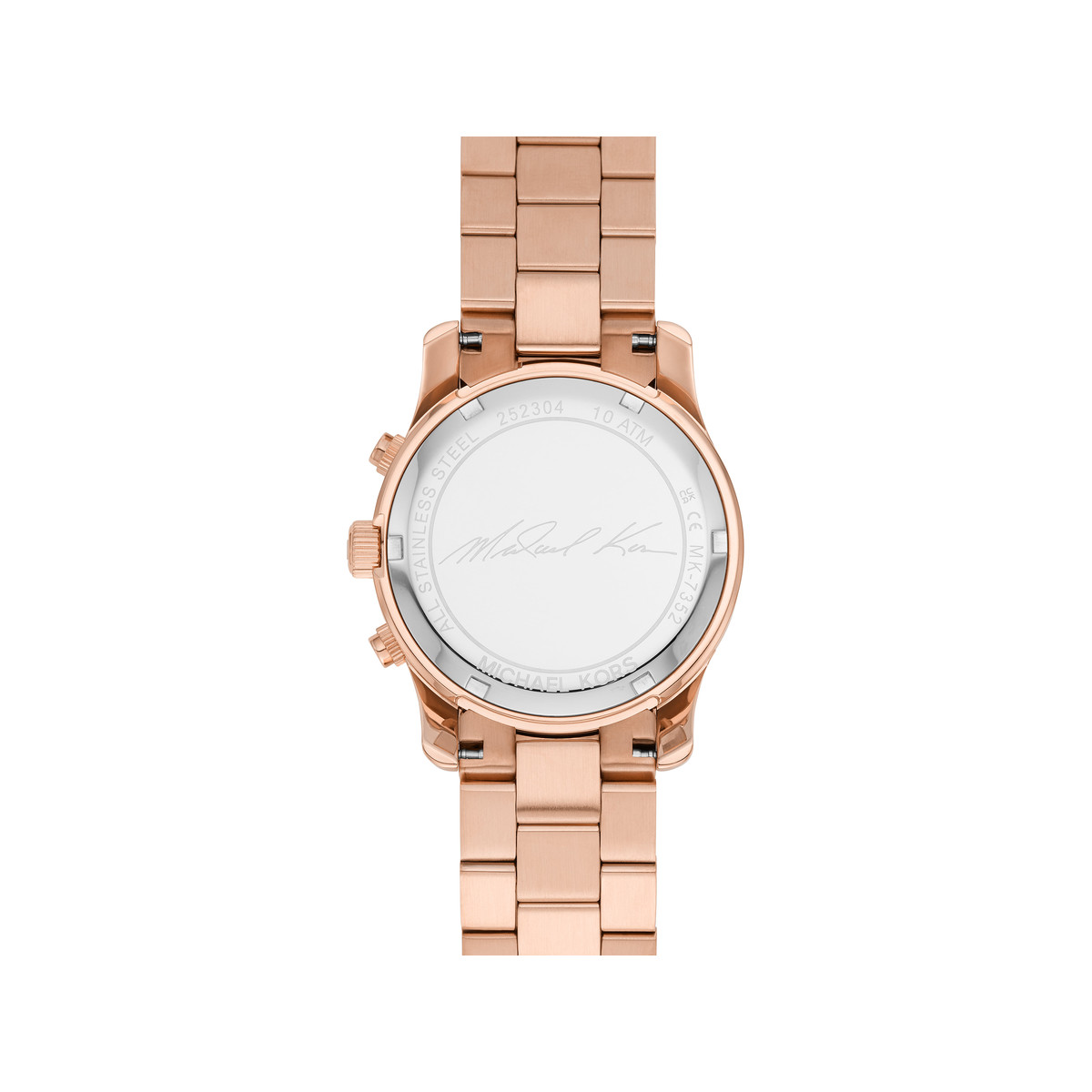 Montre MICHAEL KORS Runway femme  doré rose - vue 3