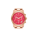Montre MICHAEL KORS Runway femme  doré rose - vue D2