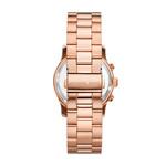 Montre MICHAEL KORS Runway femme  doré rose - vue D3