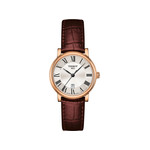 Montre TISSOT Carson premium bracelet cuir - vue 1