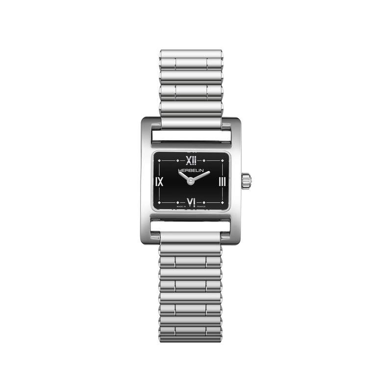 Montre HERBELIN vème avenue femme analogique bracelet acier - vue 1