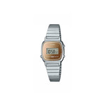 Montre CASIO vintage mini femme résine bracelet acier - vue 1
