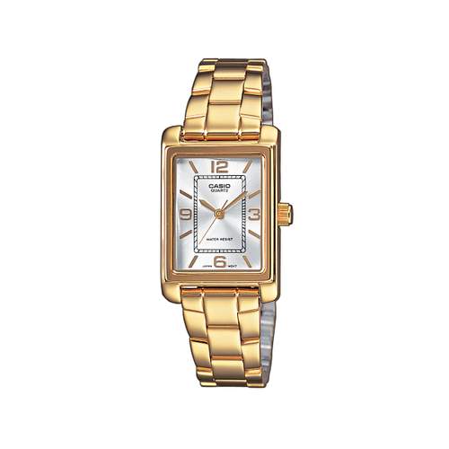 Montre CASIO femme bracelet acier doré