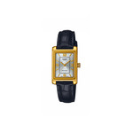 Montre CASIO femme bracelet acier noir - vue 1