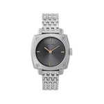 Montre HUMBERT-DROZ hd lou femme mecanique, bracelet acier - vue 1