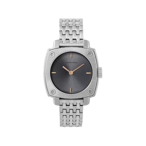 HUMBERT-DROZ hd lou women's mechanical watch, stainless steel bracelet