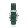 Montre MATY GM automatique cadran vert bracelet cuir vert - vue V3