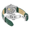 Montre MATY GM automatique cadran vert bracelet cuir vert - vue VD1