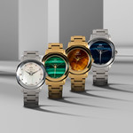 Montre MATY GM cadran Malachite bracelet acier - vue D3