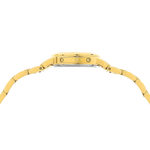 Montre MATY GM cadran Pierre Oeil de tigre bracelet acier doré - vue D2