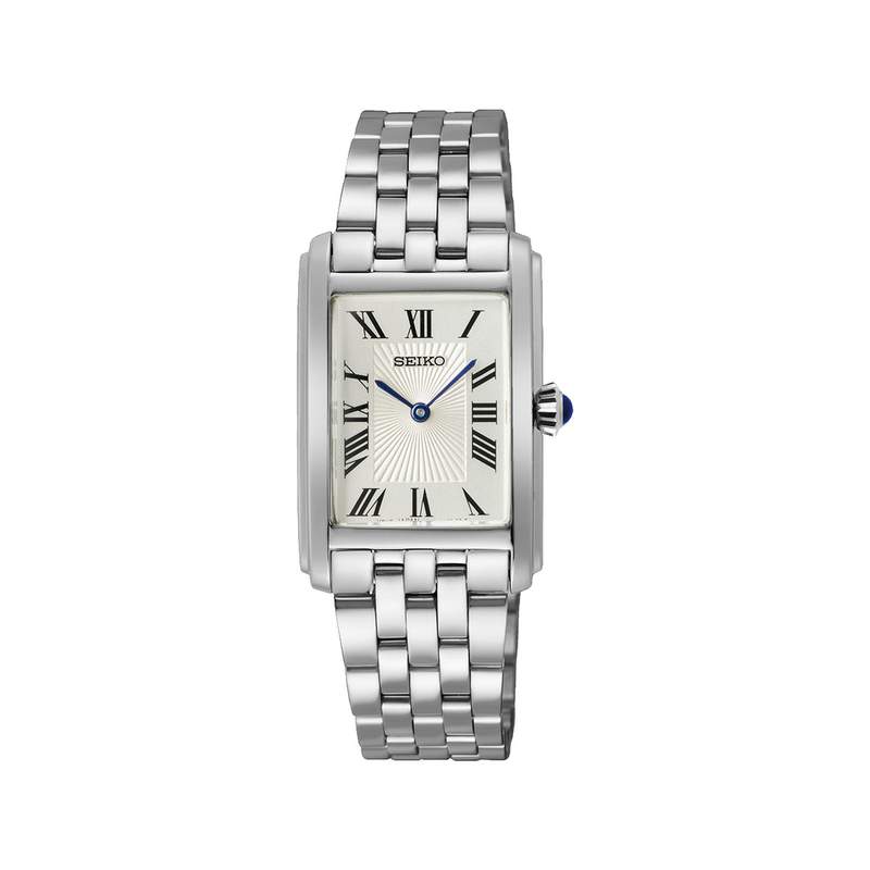 Montre seiko classic femme bracelet métal - vue 1