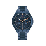 Montre TOMMY HILFIGER lexi femme bracelet acier inoxydable bleu - vue 1