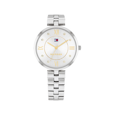 Montre TOMMY HILFIGER ella femme bracelet acier inoxydable argent - vue 1