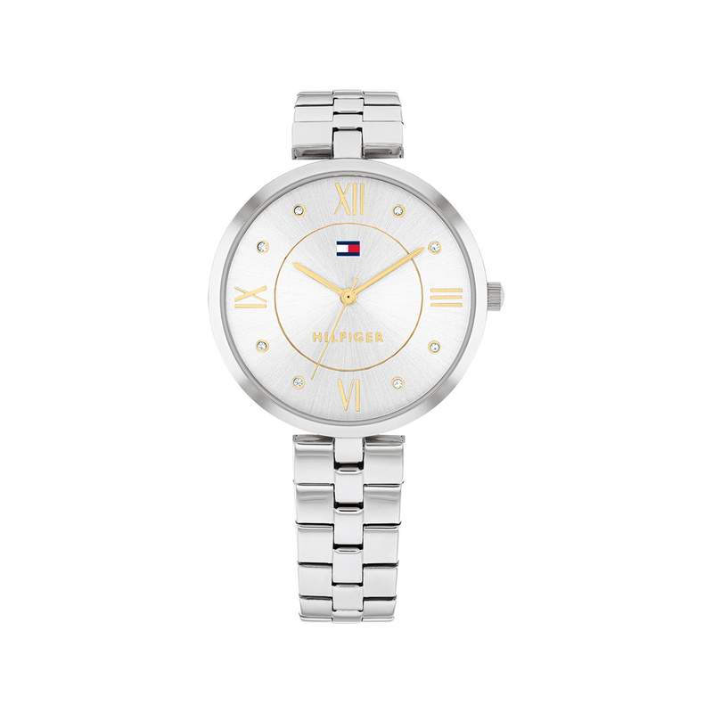Montre TOMMY HILFIGER ella femme bracelet acier inoxydable argent - vue 1