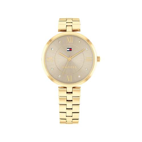TOMMY HILFIGER ella ladies watch stainless steel bracelet yellow gold