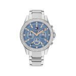 Montre TOMMY HILFIGER haven femme bracelet acier inoxydable argent - vue 1