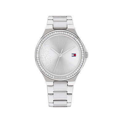 Montre TOMMY HILFIGER juliette femme bracelet acier inoxydable argent - vue 1
