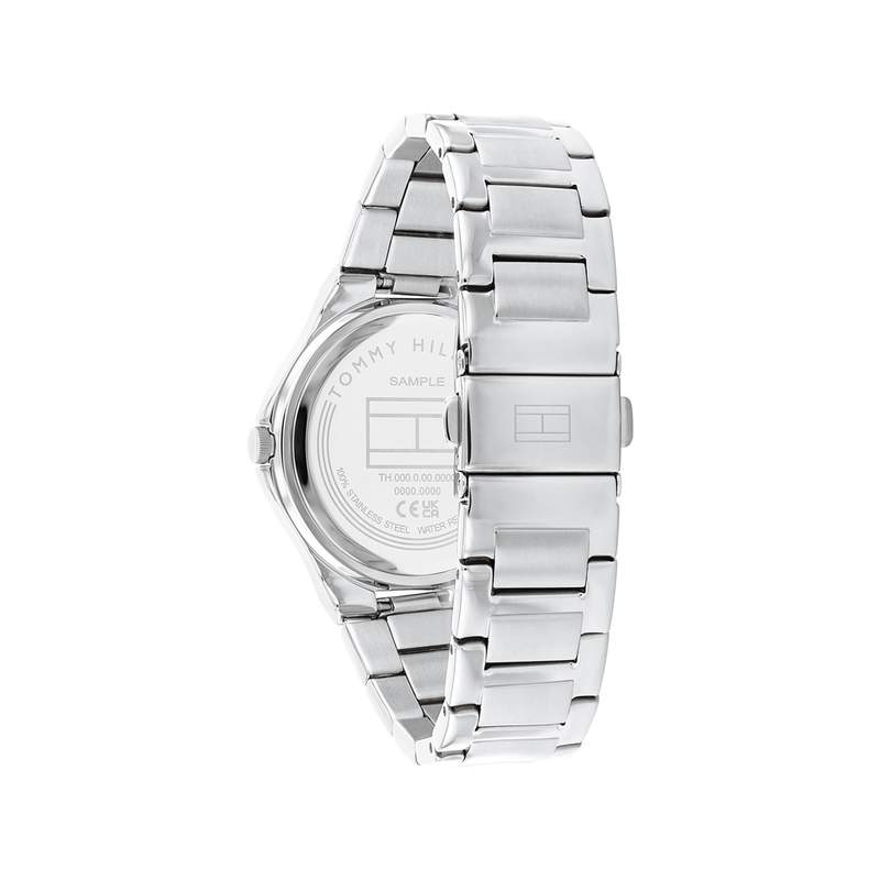 Montre TOMMY HILFIGER juliette femme bracelet acier inoxydable argent - vue 3