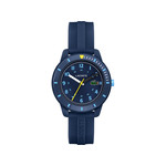 Montre LACOSTE mini tennis enfant bracelet silicone bleu - vue 1