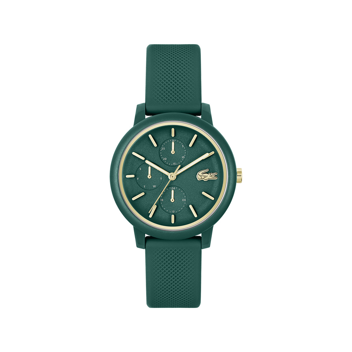 Montre LACOSTE LACOSTE.12.12 multi femme bracelet silicone vert