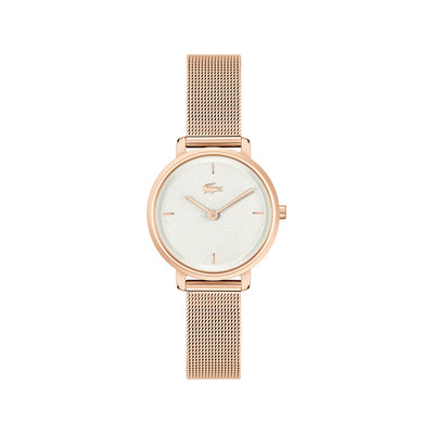 Montre LACOSTE suzanne femme bracelet acier rose - vue 1