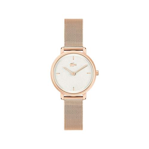 Montre LACOSTE suzanne femme bracelet acier rose
