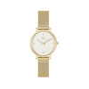 Montre LACOSTE suzanne femme bracelet acier jaune - vue V1