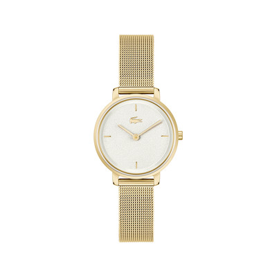 LACOSTE suzanne women's watch yellow steel bracelet