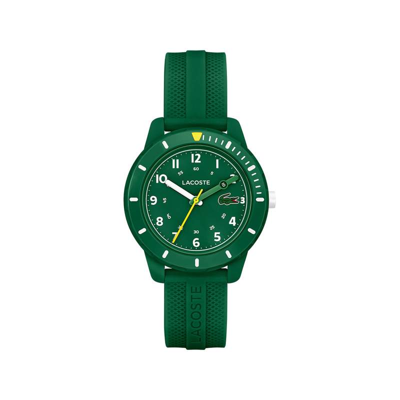 Montre LACOSTE mini tennis enfant bracelet silicone vert - vue 1