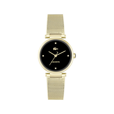 Montre LACOSTE orba femme bracelet acier jaune - vue 1
