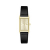 Montre LACOSTE catherine femme bracelet cuir noir - vue V1