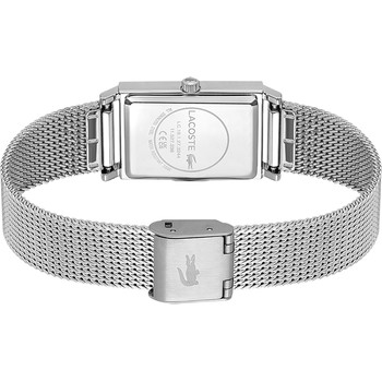 LACOSTE catherine dameshorloge grijs roestvrij stalen armband