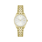 Montre LACOSTE tuilerie femme bracelet acier jaune - vue 1