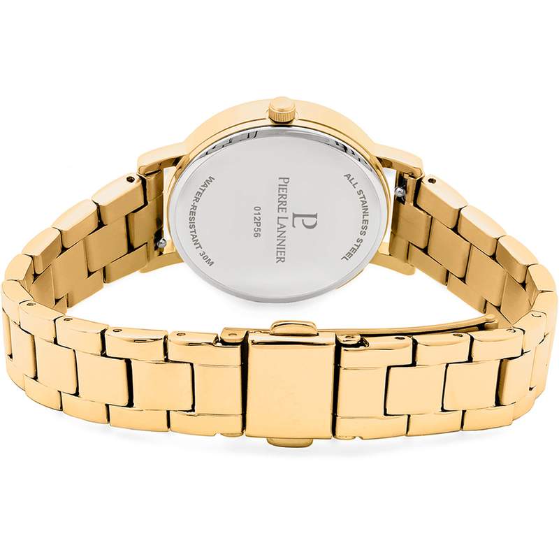 Montre PIERRE LANNIER multiples femme bracelet acier doré - vue 3