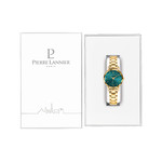 Montre PIERRE LANNIER multiples femme bracelet acier doré - vue D1