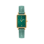 Montre PIERRE LANNIER ariane femme bracelet cuir vert - vue 1