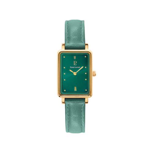 PIERRE LANNIER ariane women's watch with green leather strap