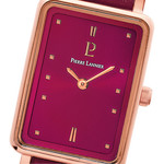 Montre PIERRE LANNIER ariane femme bracelet cuir framboise - vue D2