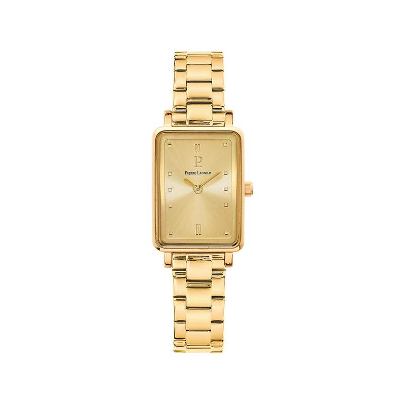 Montre PIERRE LANNIER ariane femme bracelet acier doré - vue 1